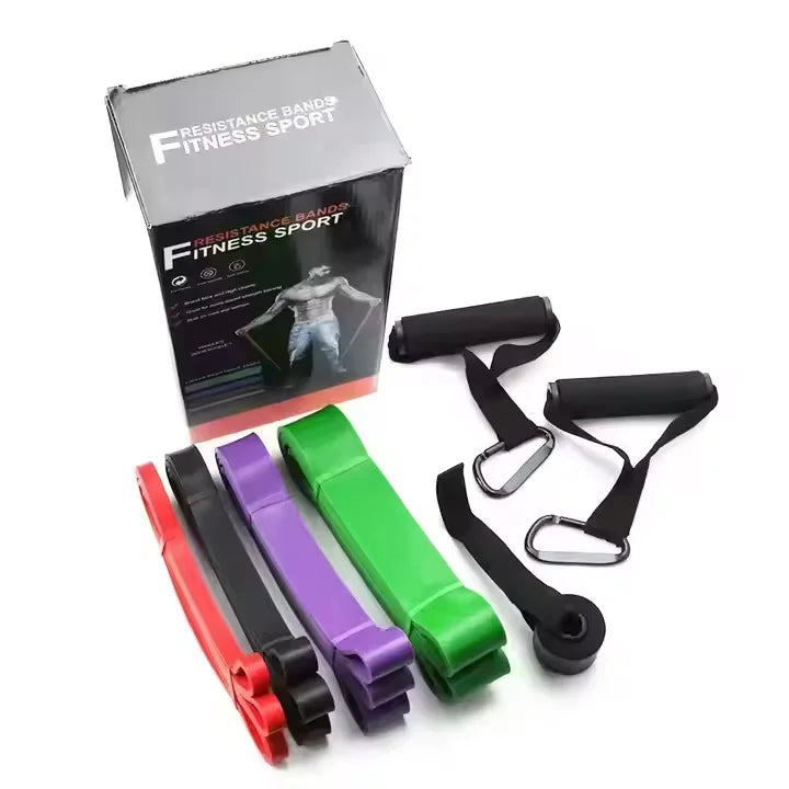 Elastic Fitness Workout Training Band Set